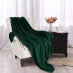 Υπέρδιπλη Κουβέρτα Fleece PopCorn 220x240 Κυπαρισσί FL509 - Image 2